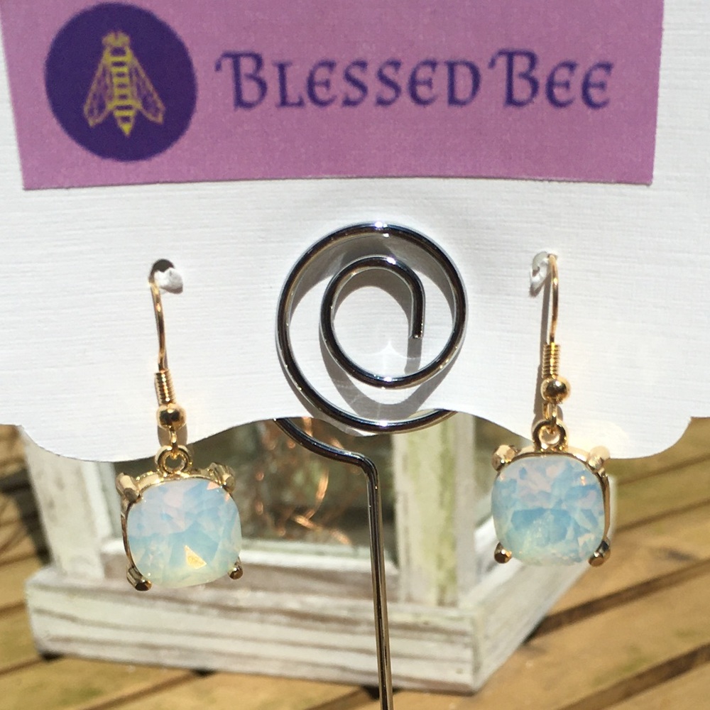 Handmade gemstone earrings
